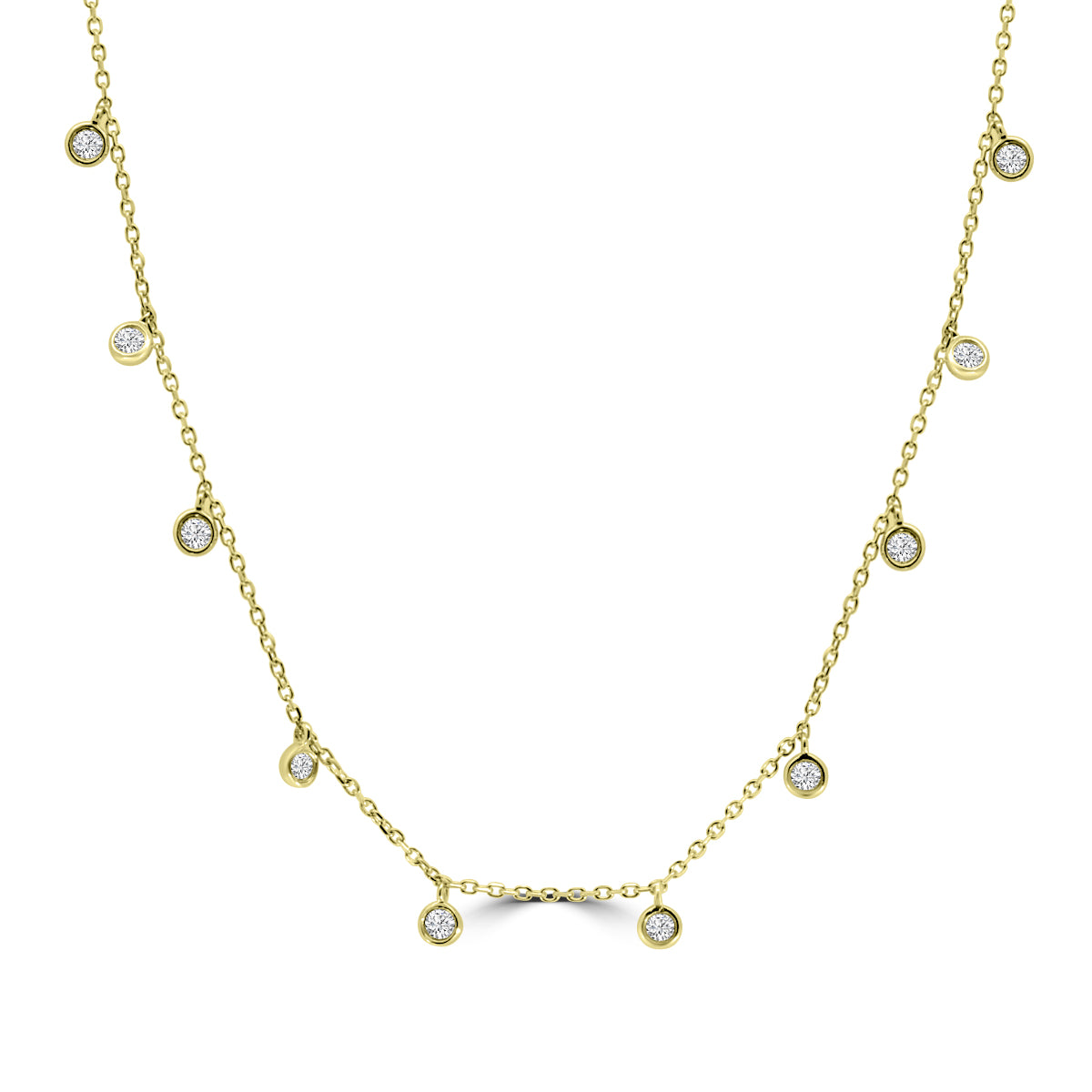 Diamond Dangle Necklace