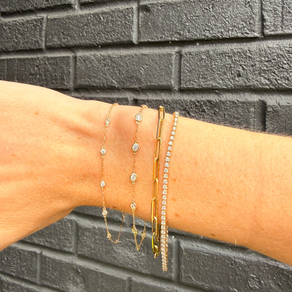 Diamond Station Bracelet