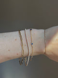 Gemstone Station Bracelet