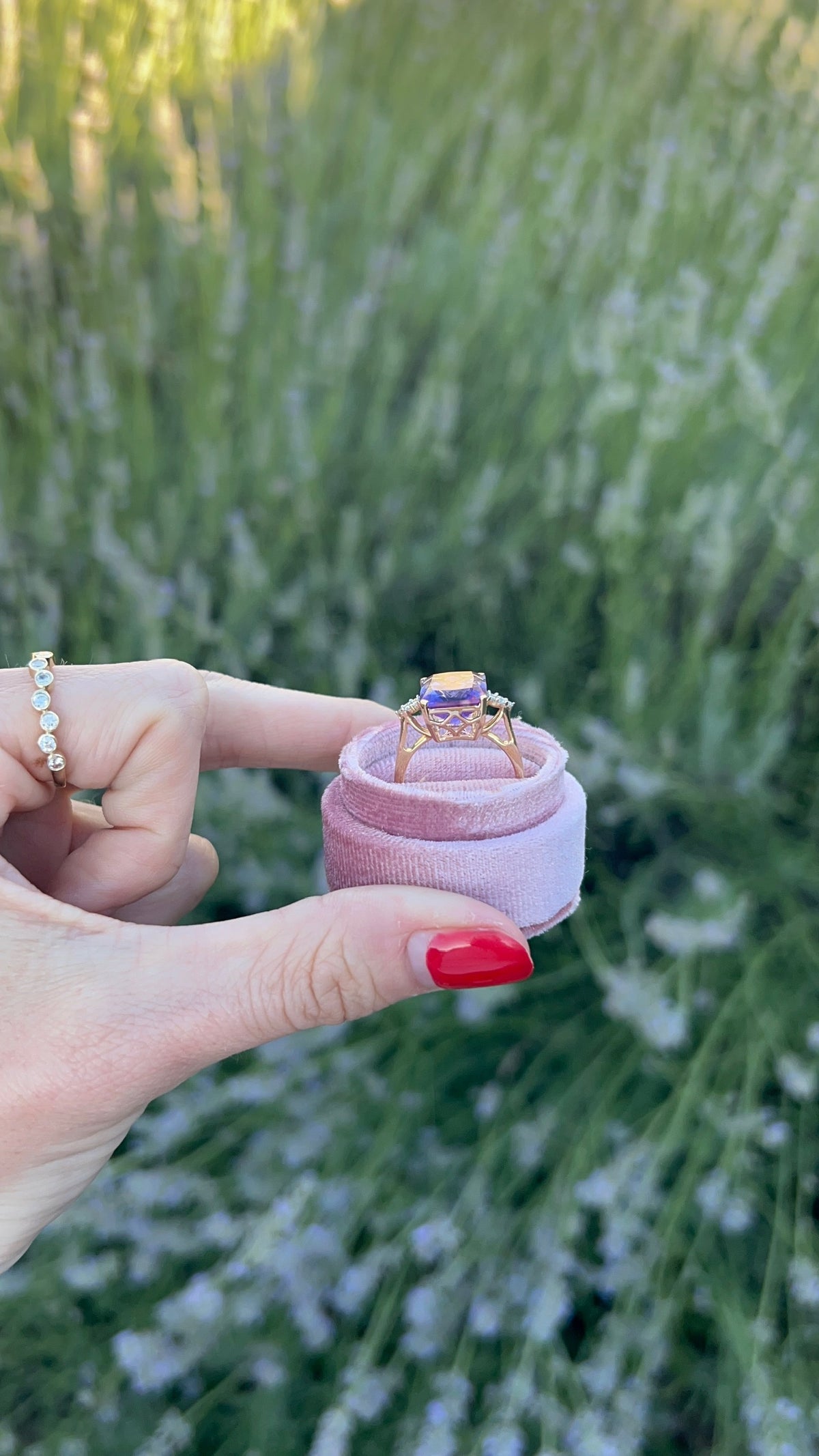 Vintage Ametrine Cocktail Ring