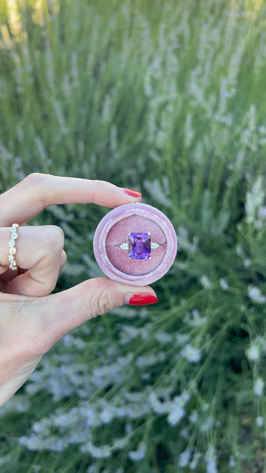 Vintage Ametrine Cocktail Ring