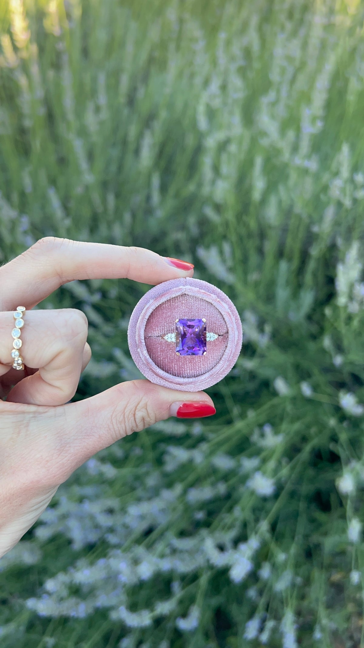 Vintage Ametrine Cocktail Ring