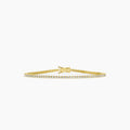 Yellow Gold Tennis Bracelet