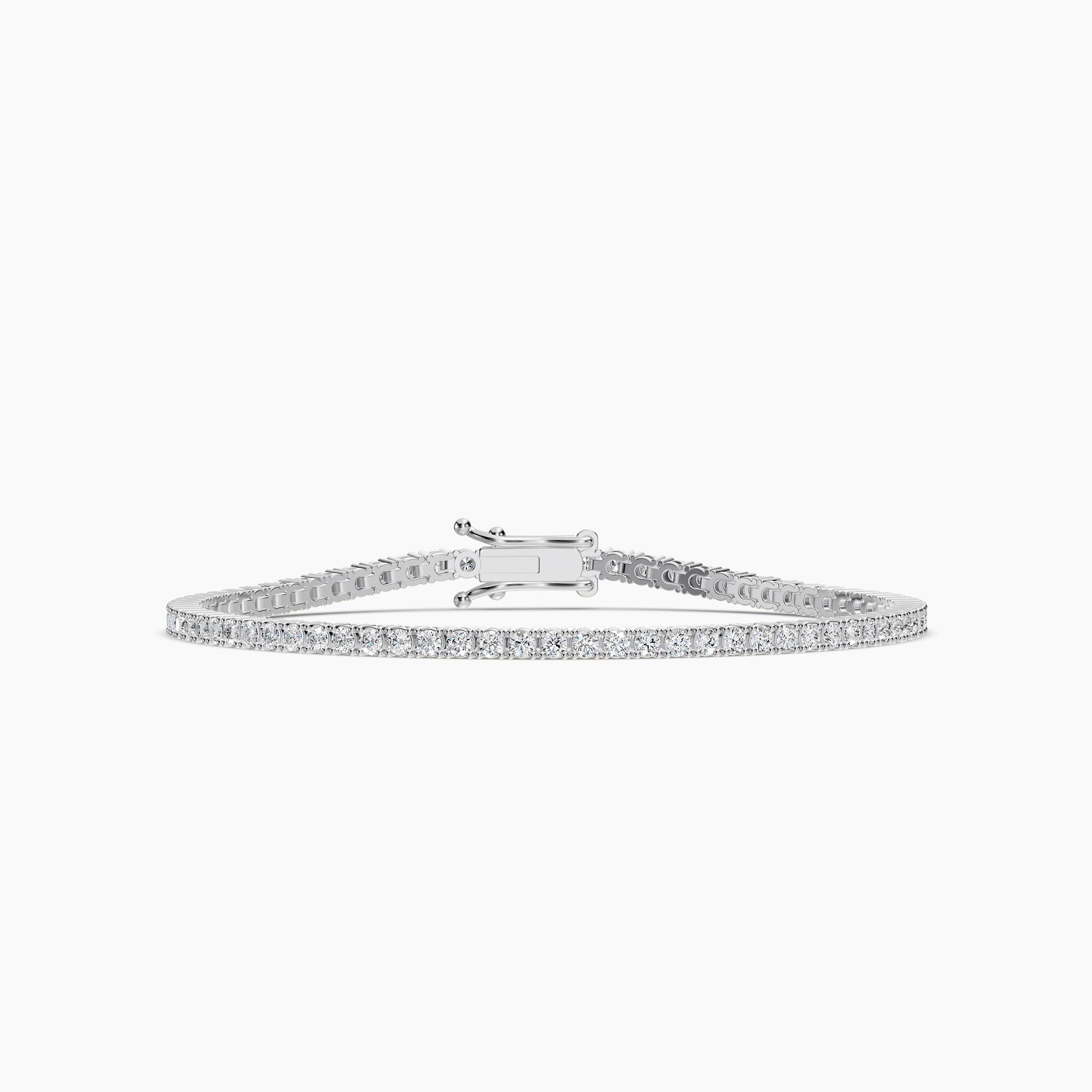 White Gold Tennis Bracelet