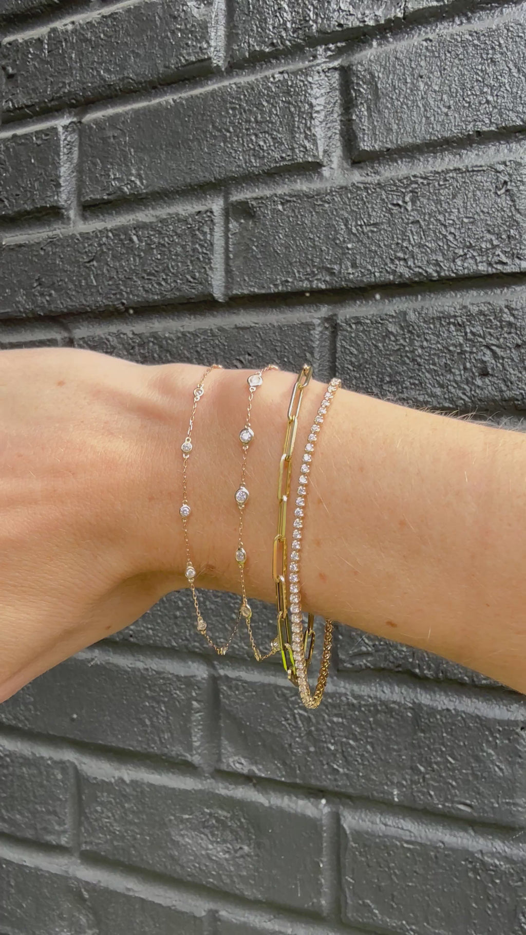 Diamond Station Bracelet